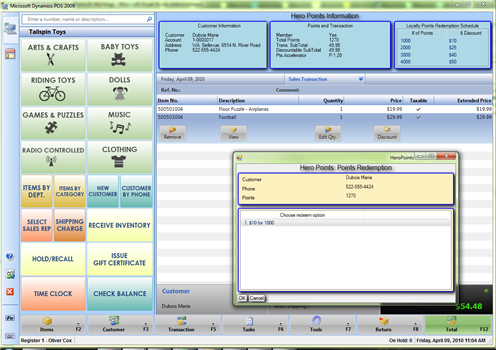 Hero Points for POS 2009 - Transaction Screen 4 - Redeem Points (Custom).PNG